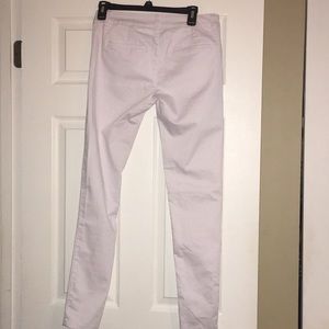 White Skinny Leg Jeans Size 9/10.  (Juniors)